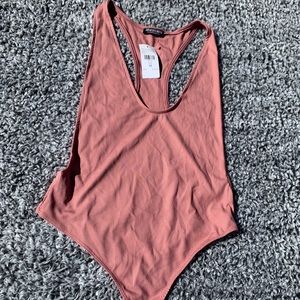 Low side cut bodysuit (thong)